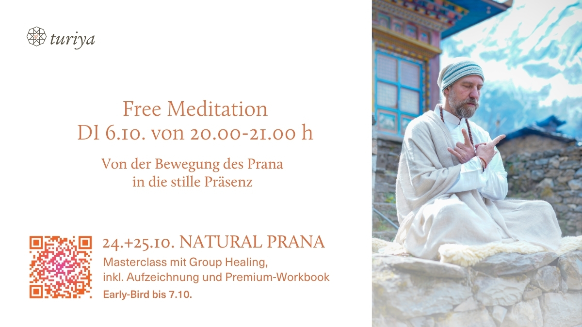 Free Meditation Masterclass Natural Prana (2) 22tägige Morgenmeditation